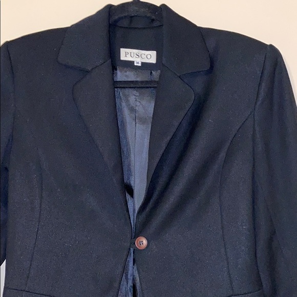 Size M PUCO BLACK BLAZER - Picture 3 of 6